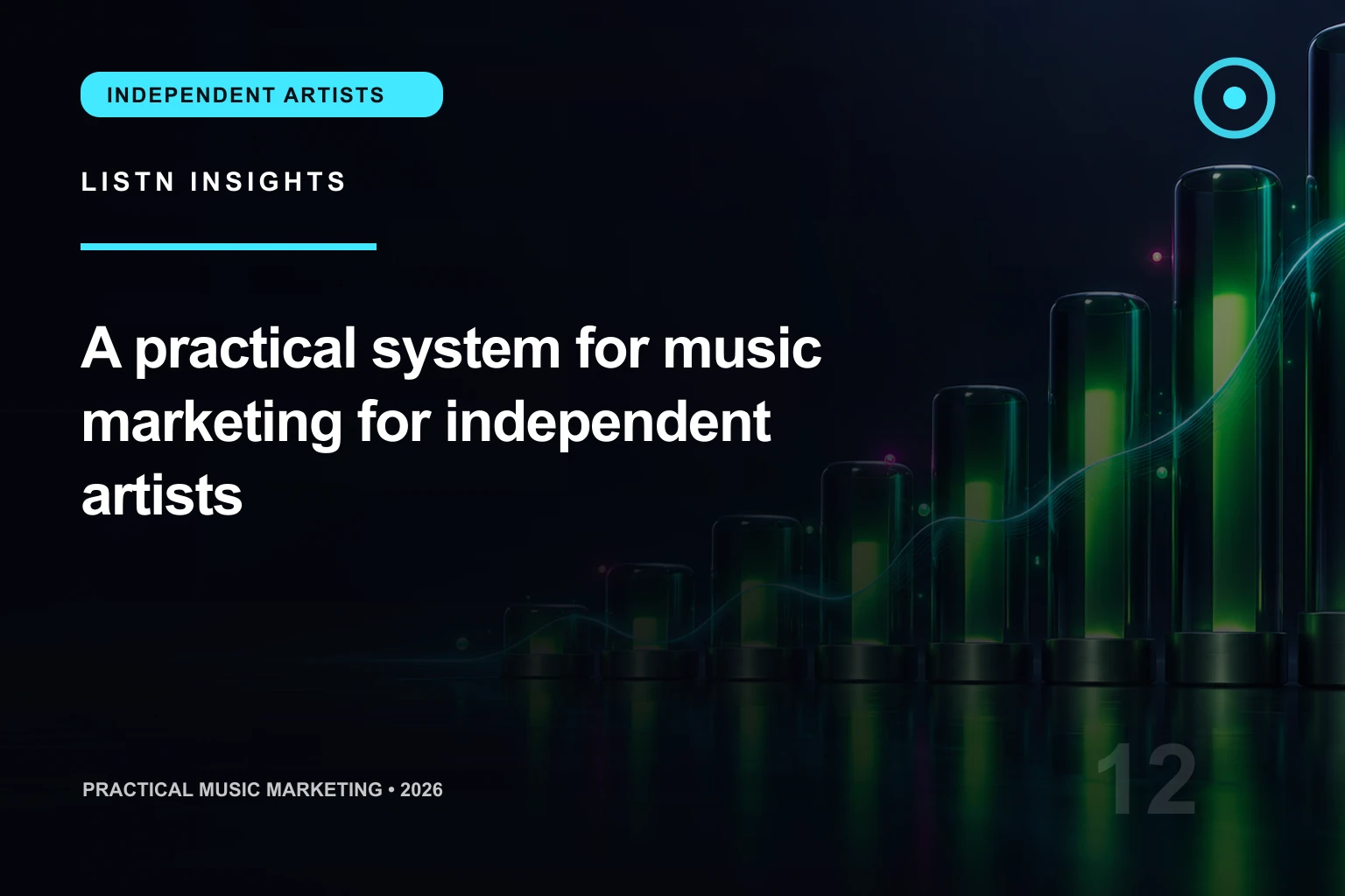 LISTN editorial cover for A practical system for music marketing for independent artists
