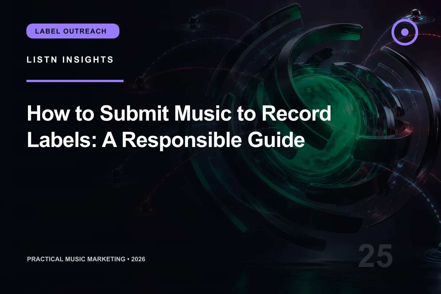 LISTN editorial cover for How to Submit Music to Record Labels: A Responsible Guide