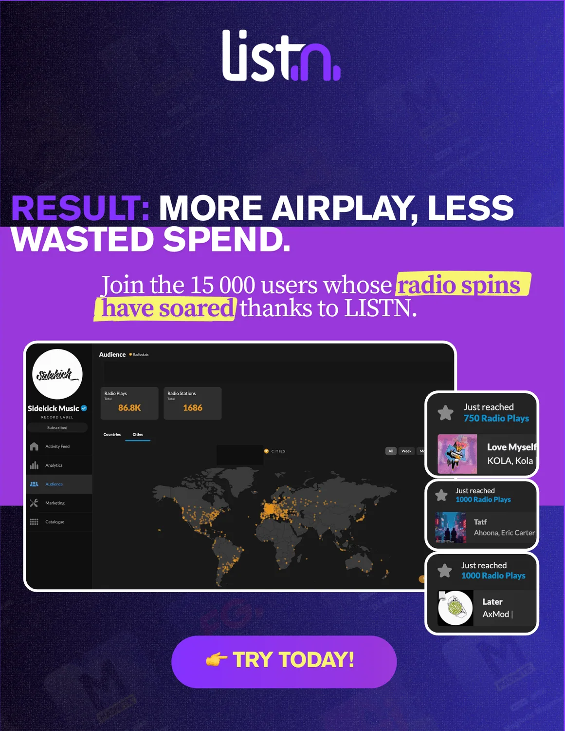 LISTN: THE most powerful radio-promotion platform on the market — illustration 6